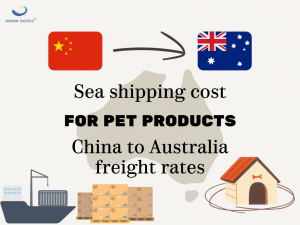 Sea shipping cost for pet products from China t...