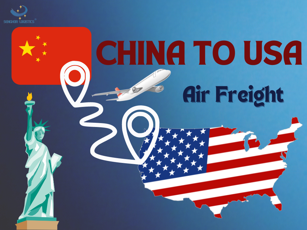 senghor logistics air freight from china to usa