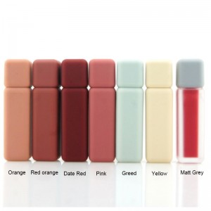 6ml Empty Multi-colored Matte Lip Gloss Packaging