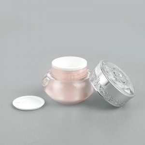 Pink Luxury Acrylic Jar and Bottle Packaging Set