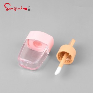 6ml Cute Empty Plastic Lip Gloss Packaging Tube