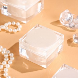 White Square Packaging Jar and Bottle collection