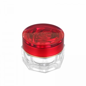 15g 30g Acrylic Octagonal Cream Jars