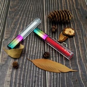 Holographic Electroplating Clear Lip Gloss Bottle Lipgloss Tubes