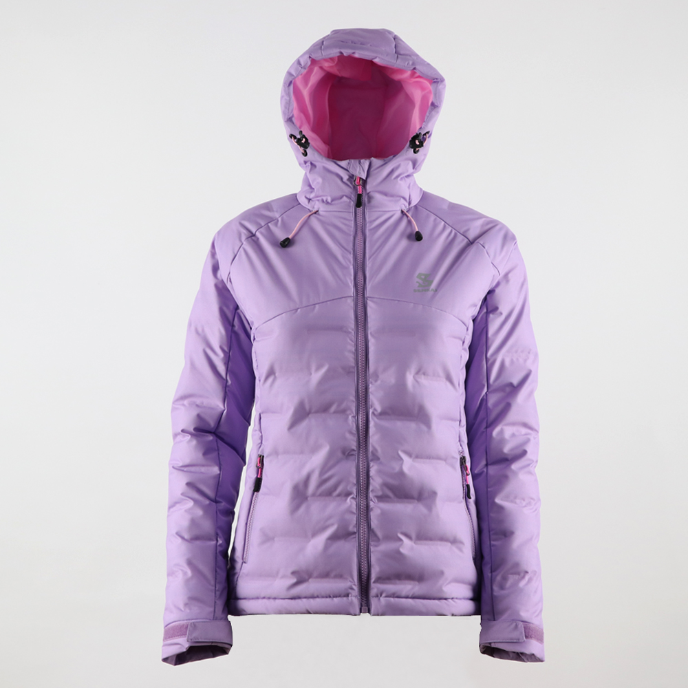 Women’s padded jacket 8219556 fabric with 3D effect