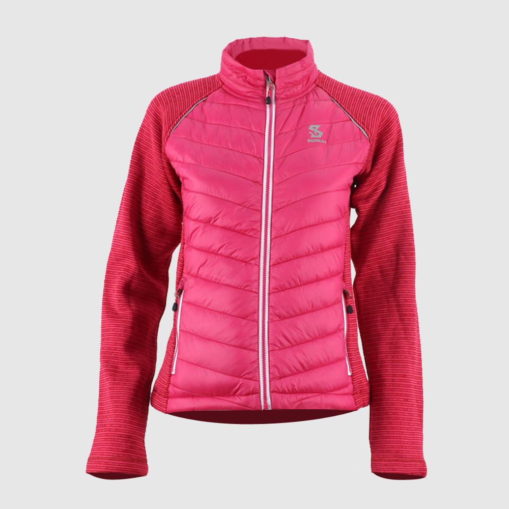 Women’s sweater fleece hybrid jacket 8218364