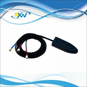 Boat type 3-in-1 GPS GLONASS+4G LTE +4G LTE combination antenna for navigation and radio