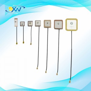 Low noise embedded positioning GPS/GLONASS/BeiDou active patch antenna with ufl/ipex connector