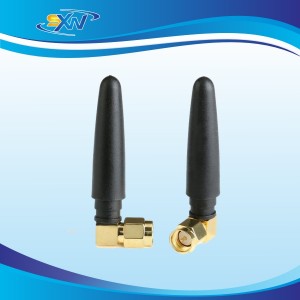 Straight plug sma stubby helical GPRS GSM quadband antenna