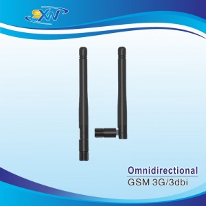 Swivel type GPRS GSM external dipole terminal antenna