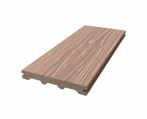 High Quality 3D Embossed Dual Color Tone Decking