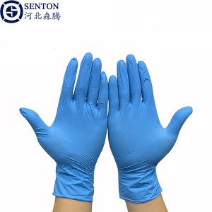 Chinese groothandel China Aanvaardbare aangepaste flexibele comfortabele mechanische nitril snijbestendige impact beschermende handschoenen