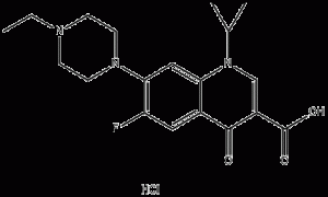 High Efficiency Enrofloxacin Hydrochloride