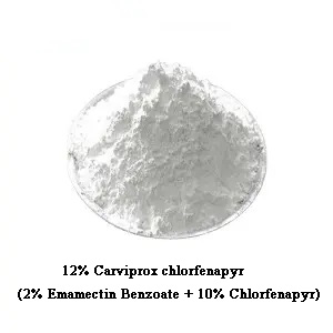 Pest nemesis, rapid insecticidal 12% Carviprox Chlorfenapyr (2% Emamectin Benzoate + 10% Chlorfenapyr)