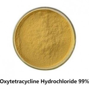 Kiváló minőségű oxitetraciklin-hidroklorid állatgyógyászati ​​gyógyszer