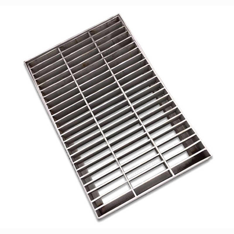 High quality stainless steel sidewalk trench drain metal floor panel steel grating