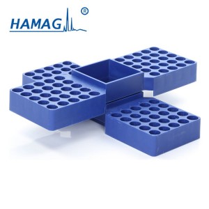Famous Best Small Glass Bottle With Cork Suppliers –  HAMAG Stackable Space-saving HPLC Auto Sampler Vials Rack – Excellent New Materials