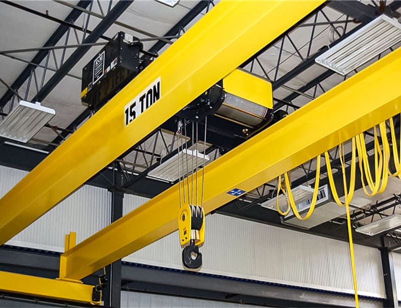 15 ton double girder eot crane