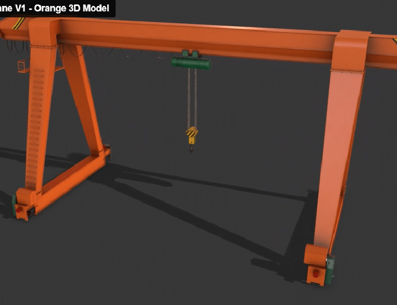 rail mounted gantry crane5