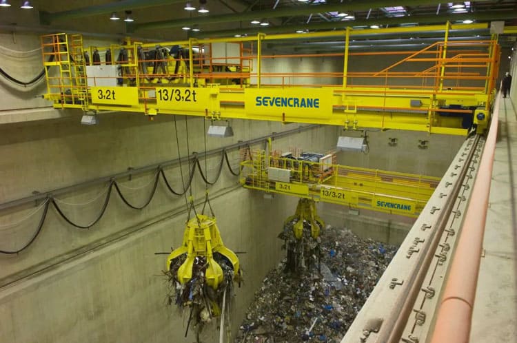 Overhead Crane Applied to the Waste Incineration Power Generation Industry