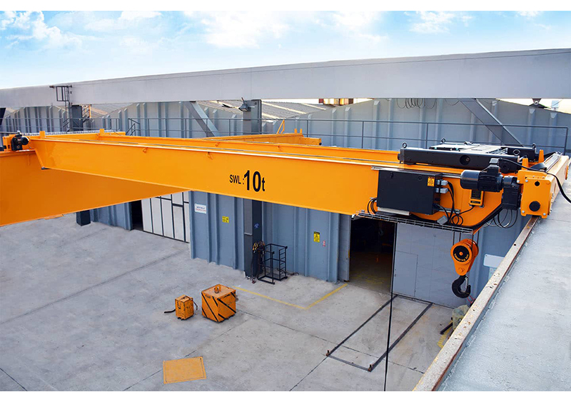 Wholesale Price 50 Ton Overhead Crane - Electric Double Girder Overhead Crane For Workshop – Seven