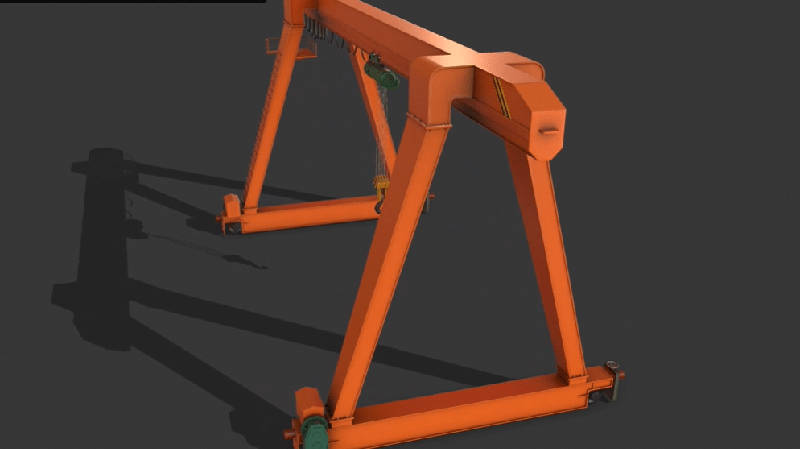 rail mounted gantry crane4