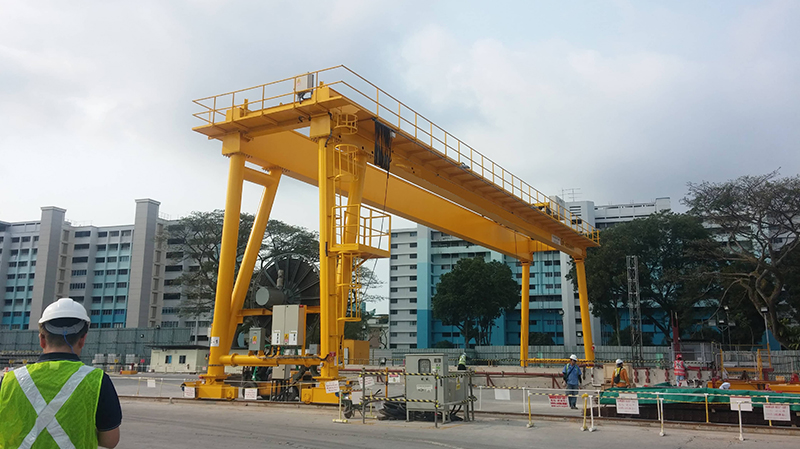 double girder gantry crane (2)