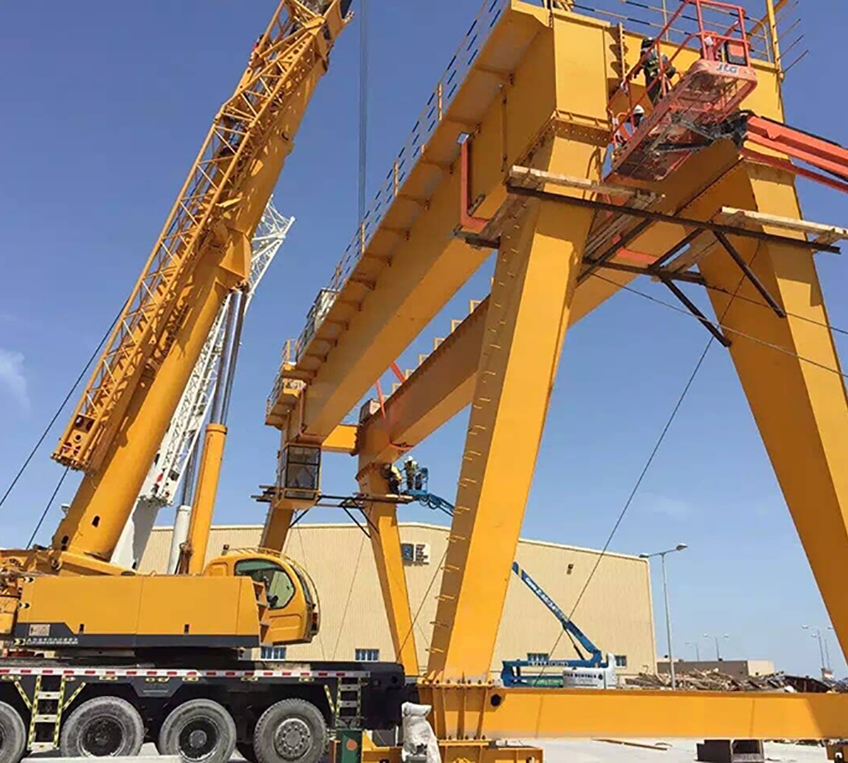 double girder gantry crane  (9)