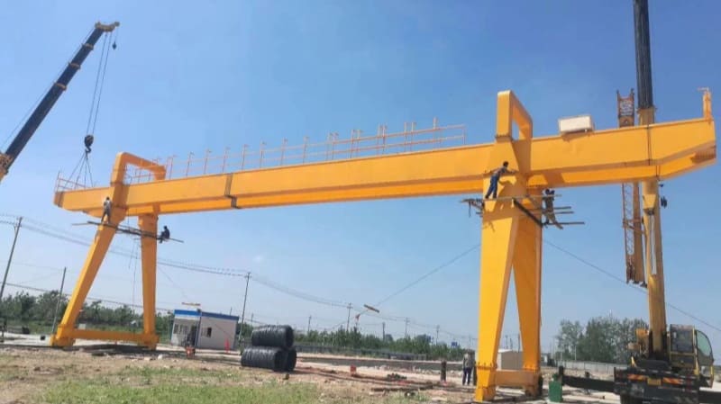 SEVENCRANE-Rail Mounted Gantry Crane 2