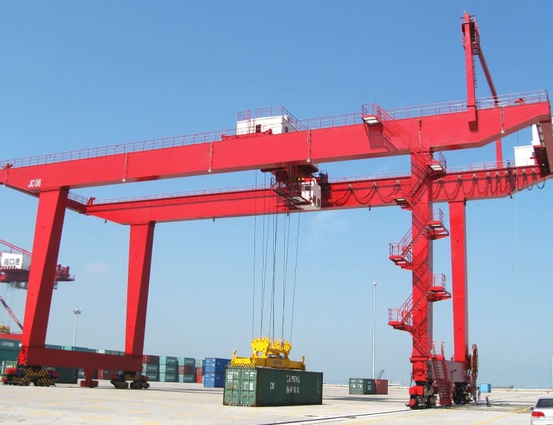 SEVENCRANE-Rail Mounted Gantry Crane 4