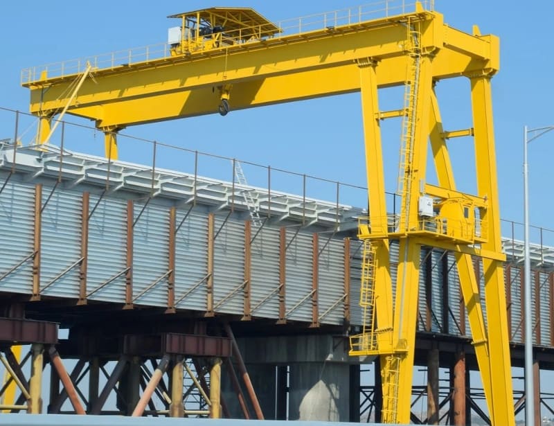 SEVENCRANE-Rail Mounted Gantry Crane 5
