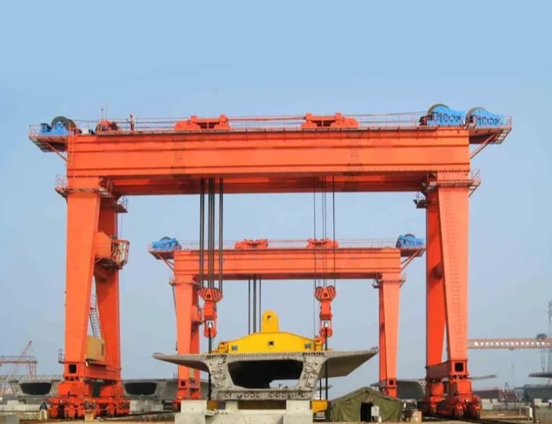 SEVENCRANE-Rail Mounted Gantry Crane 6