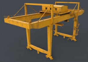 Reliable Rail Mounted Gantry Crane with Long Service Life