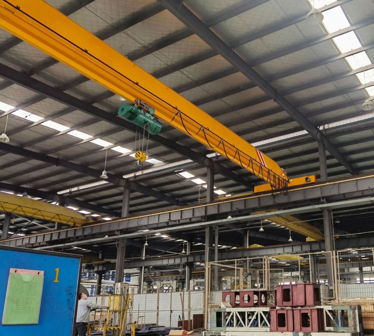 SEVENCRANE-Single Girder Overhead Crane 7