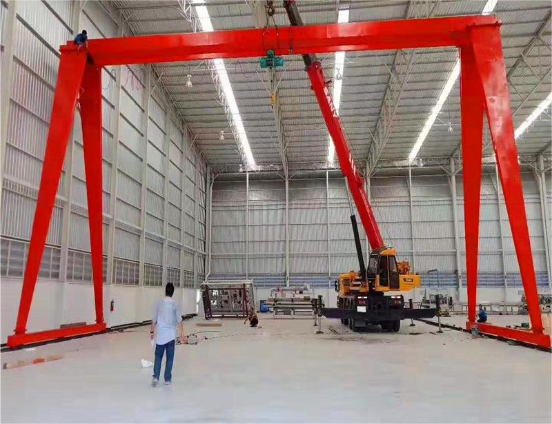 Single girder gantry crane 4