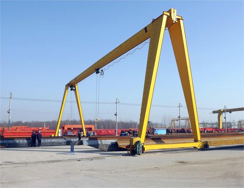 Single girder gantry crane 6