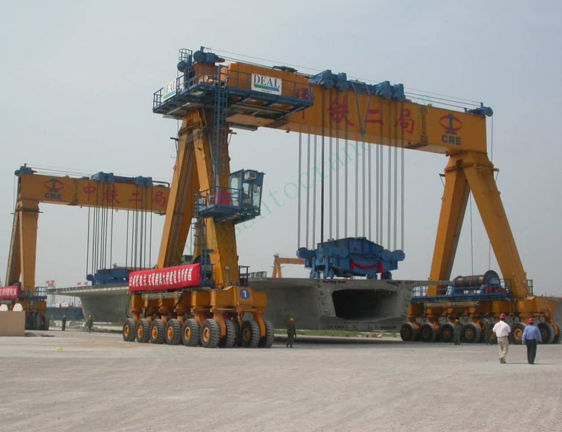 construction rubber gantry crane  (6)