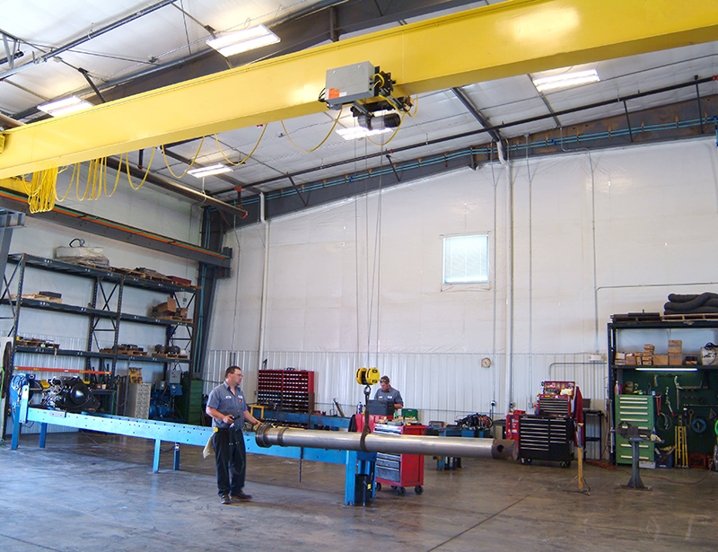 Overhead shop crane (9)