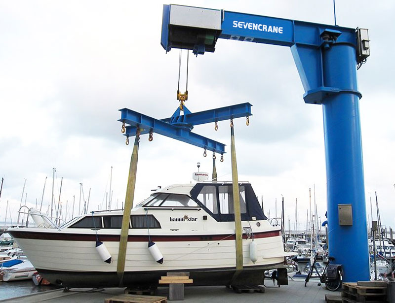 boat jib crane for sale