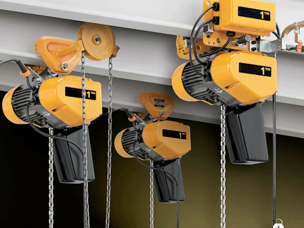 Transaction Case of 2 Suits of Chain Hoists from an Australian Customer