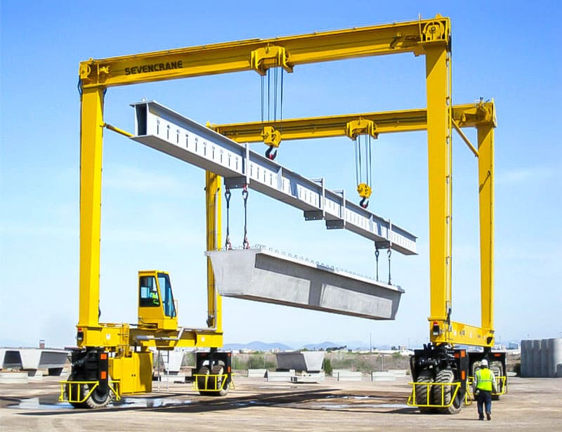 rtg crane for Concrete manufacturing
