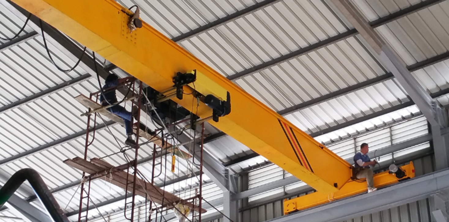 Transaction record of Australian European single girder overhead crane