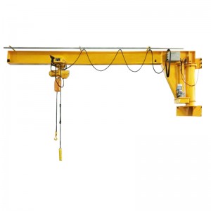 1t 2t 3t 5t Wall Mounted Jib Crane with Electric Hoist