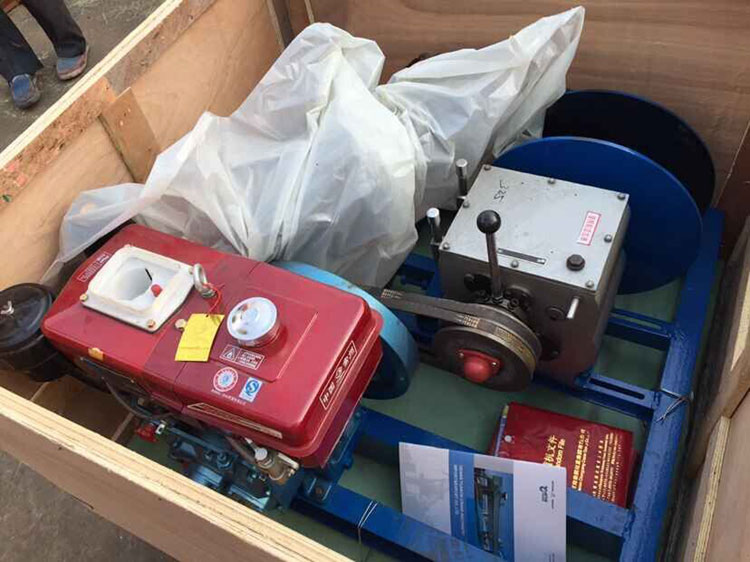 Electric Winch Delivered to Philippines