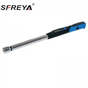 MTE-1 Digital Torque Wrench With Interchangeable Head And Plastic Handle