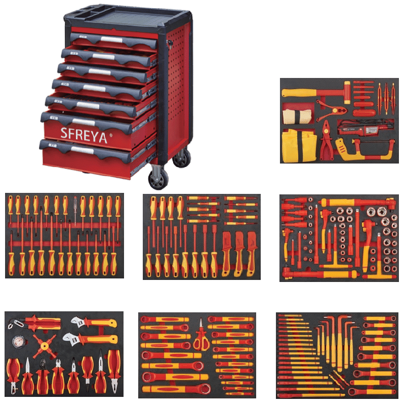 198 PC Insulated Tool Set