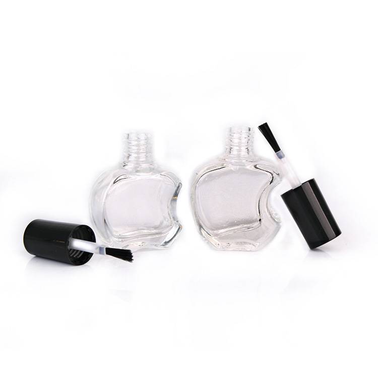 Wholesale stock nail polish glass empty bottles, innovative mini nail sample divided into empty bottles Featured Image