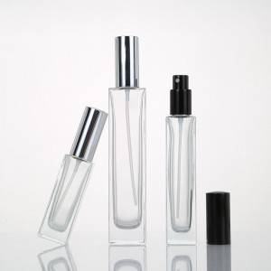 Glass perfume bottle used for perfume packaging