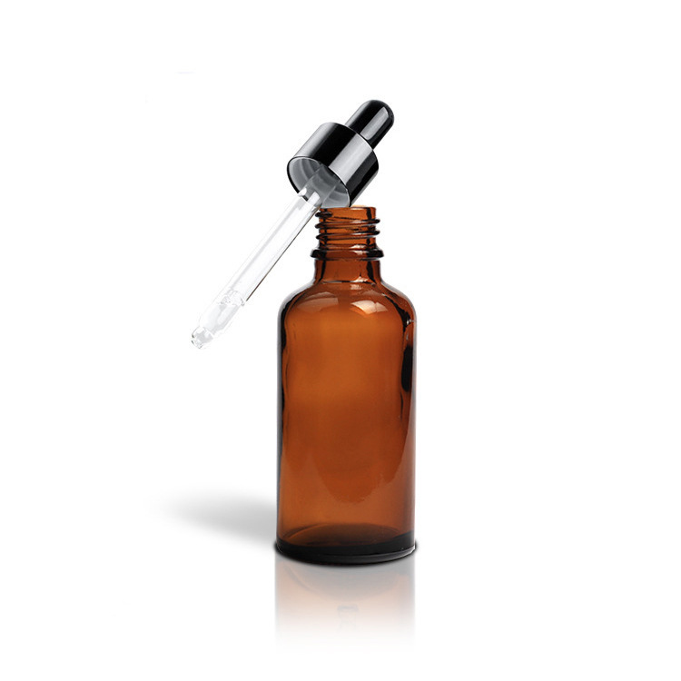 Amber 30ml dropper bottle for cosmetics Featured Image