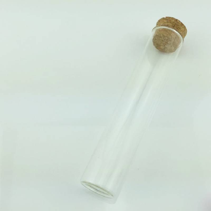 Wholesale Fancy Perfume Bottle Suppliers - Straight-sided Tube Vials with Cork Stopper(D30) – Sogood